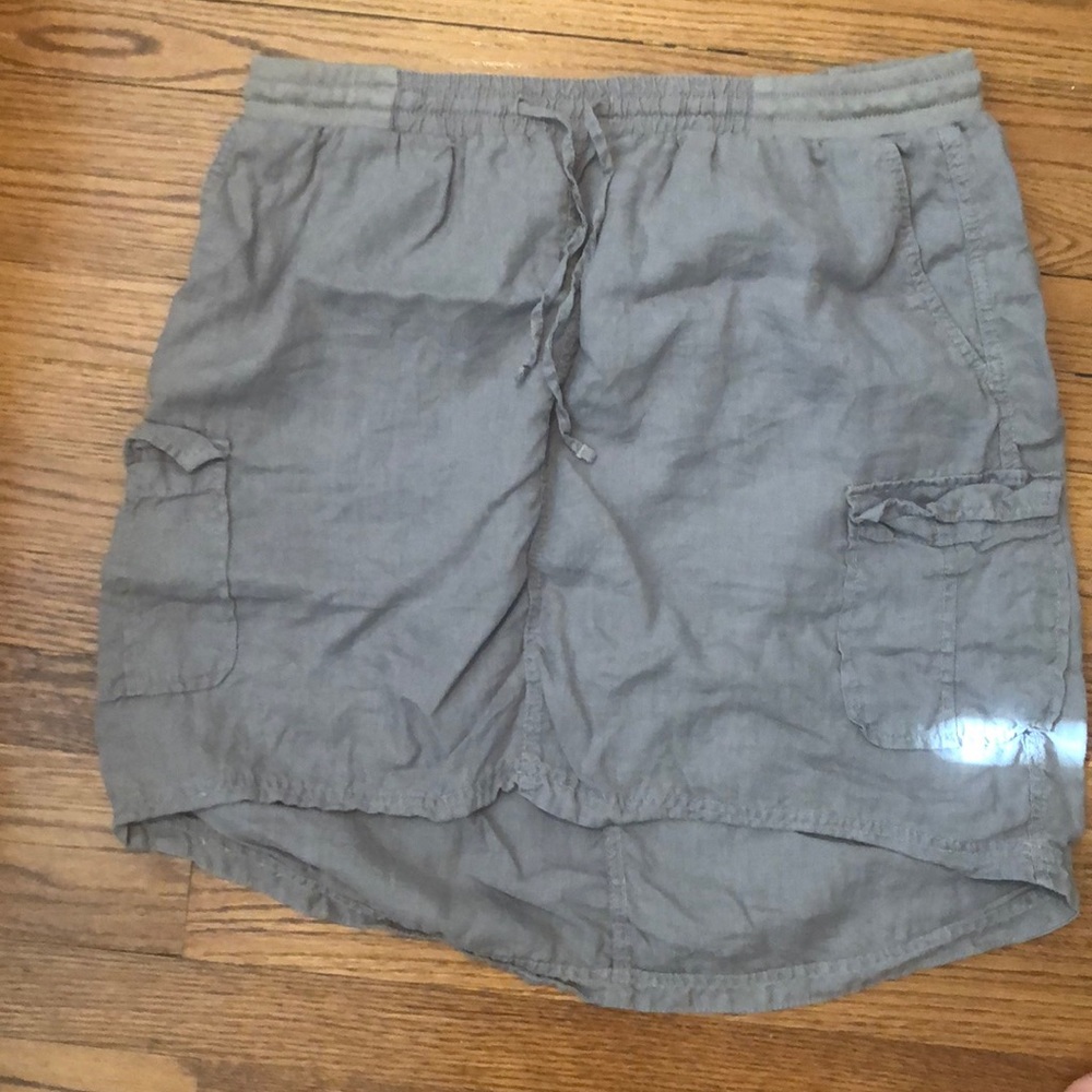 Cargo grey skirt